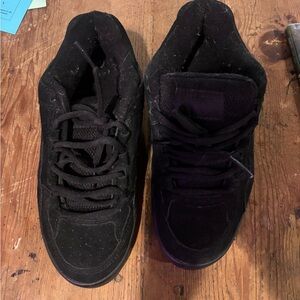Men's Black Vans trainers